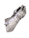 Pair of articulated Gothic Gauntlets in steel: 1.3 mm.