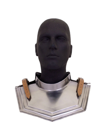 Medieval steel gorget, XV century Medieval steel gorget, XV century