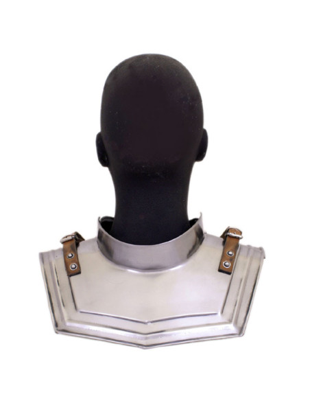 Medieval steel gorget, XV century Medieval steel gorget, XV century