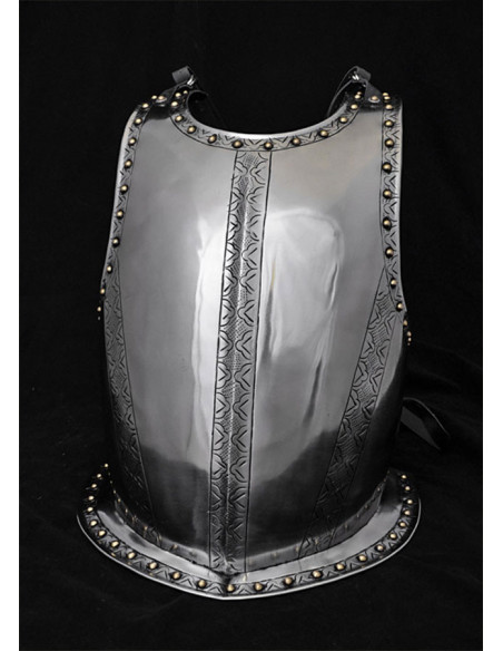 Medieval cuirass or harness in steel...