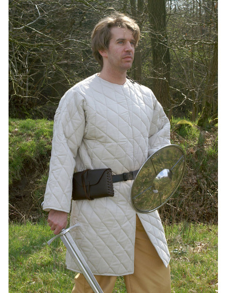 Long medieval rhombus prawn, natural...