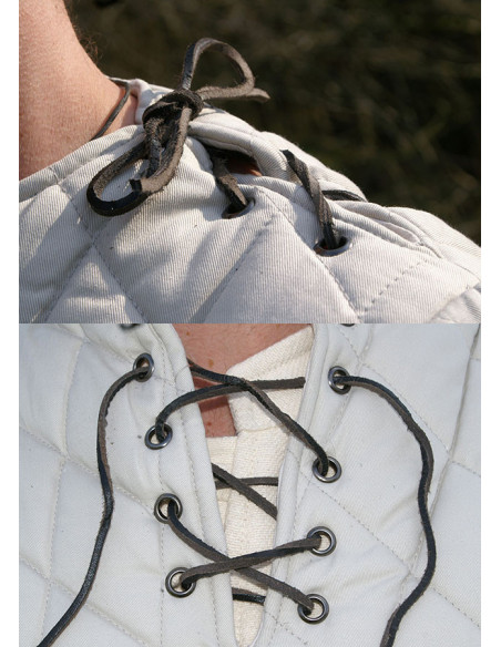 Long medieval rhombus prawn, natural...