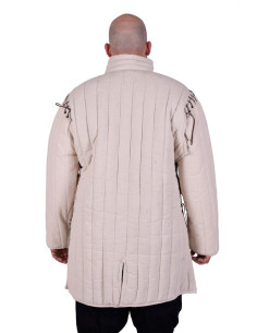 Long gambeson with removable sleeves 2
