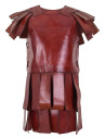 Roman subarmalis in reddish-brown leather