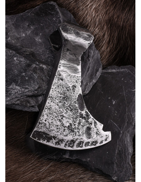 Decorative bearded ax head, rustic...