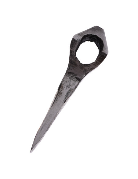 Functional blunt ax head, rustic finish