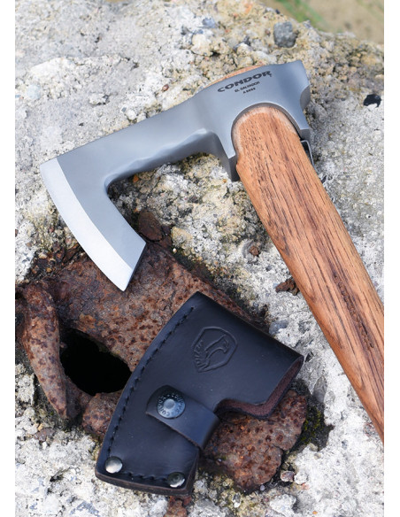 Condor Viking Travelhawk ax, with sheath