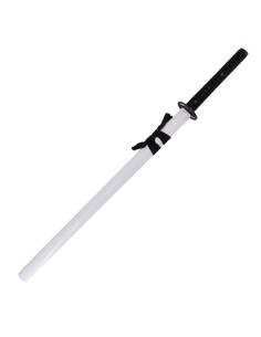 Sharp Functional Katana, Red Damascus Steel 2