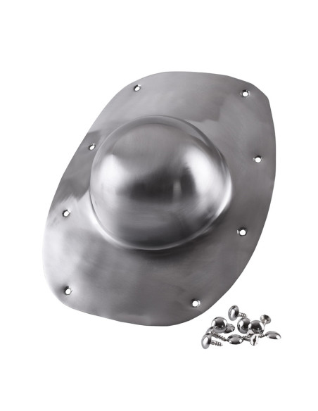 Umbo for Tortoise Roman shield, in steel Umbo for Tortoise Roman shield, in steel
