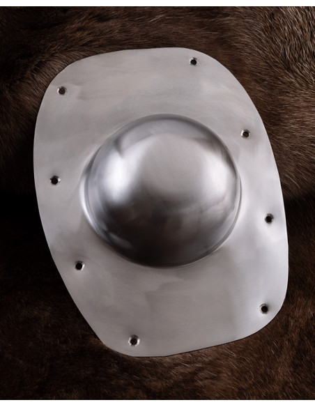 Umbo for Tortoise Roman shield, in steel Umbo for Tortoise Roman shield, in steel