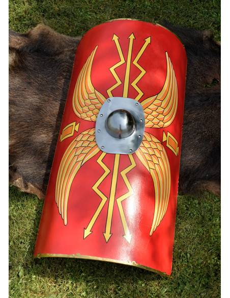 Umbo for Tortoise Roman shield, in steel Umbo for Tortoise Roman shield, in steel