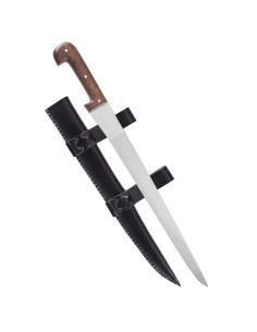 Long scalex with leather scabbard 2