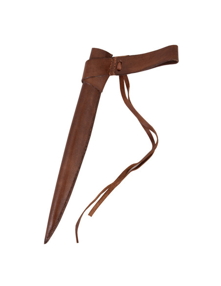 Dagger Rondel s. XV with leather...