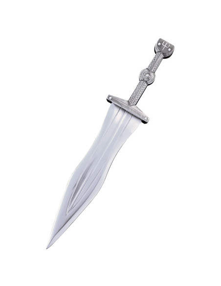 Vindonissa pugio inlaid with silver