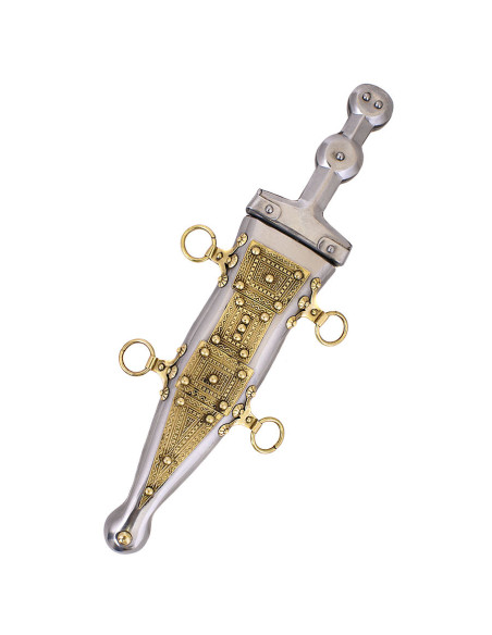 Roman pugio 1st century, with brass...