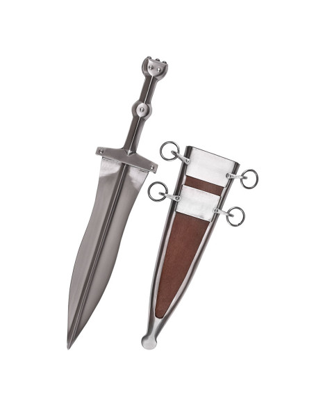 Roman dagger Pugio Exeter, with scabbard