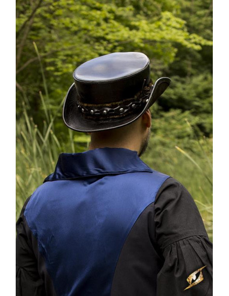 Small top hat in black