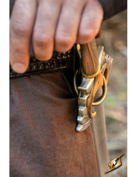 Tahalí medieval for axes or daggers