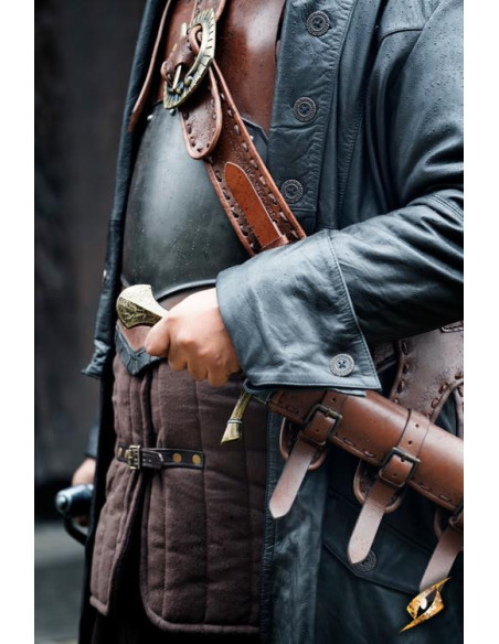 Hellsing long black leather coat