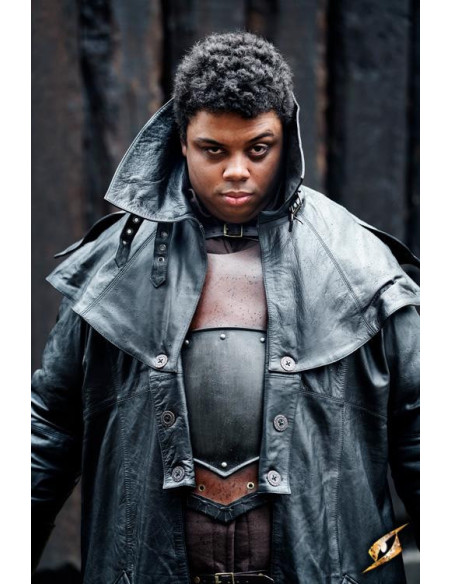 Hellsing long black leather coat