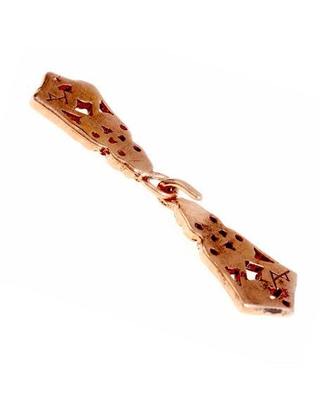 Close up of Merovingian Avar dress or...