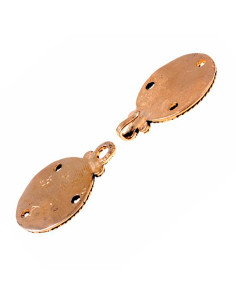 Viking dress or cape closure with Björkö filigree 2