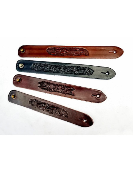 Bracelet-wristband with Celtic knots...