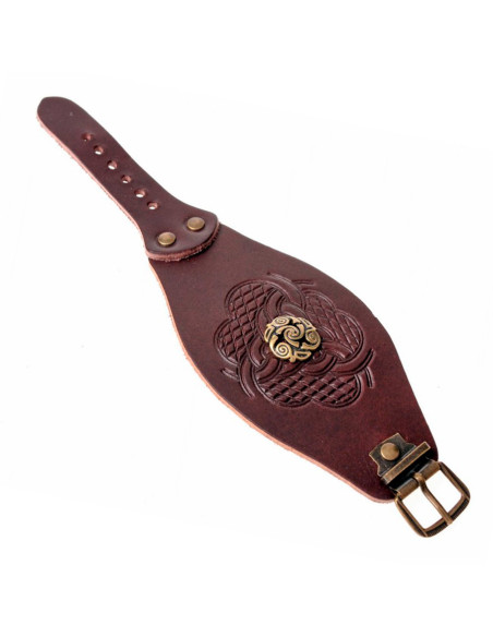 Celtic knots bracelet with reliefs in...