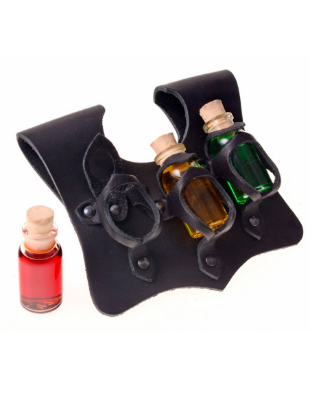 Baldric with 3 bottles of magic...