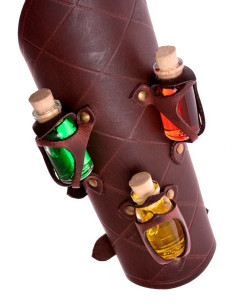 1 Leather bracelet with 3 pots of magic potion 2
