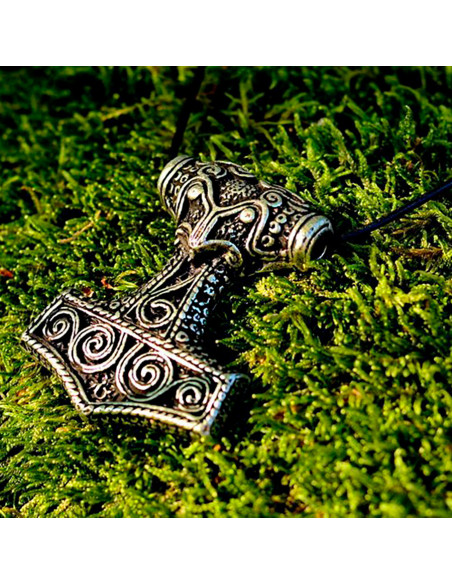 Thor's Hammer Amulet Viking Pendant