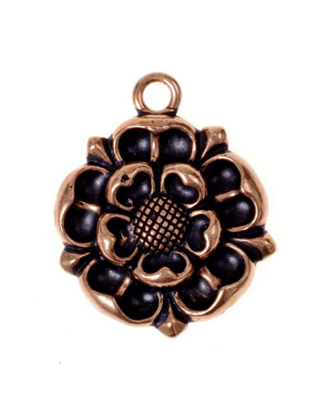 Medieval Tudor Rose Pendant, 16th...