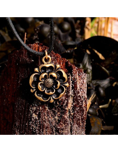 Medieval Tudor Rose Pendant, 16th...