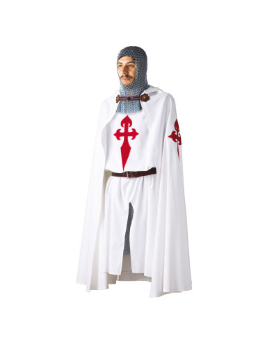 Knights of Santiago cape with embroidered cross