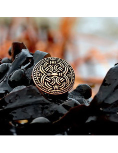 Borre Style Birka Round Viking Ring 2