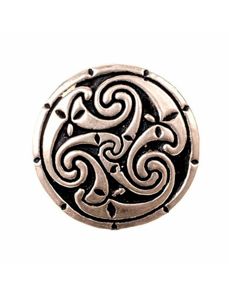 Small Celtic brooch with Triskele,...