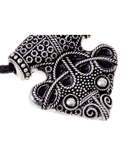 Viking Thor's Hammer Pendant and...