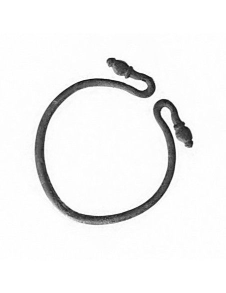 Roman Omega fibula, 2nd century AD