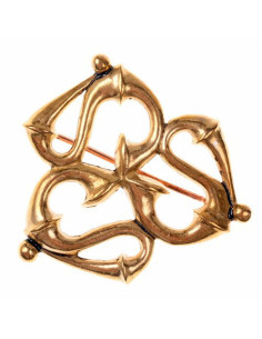Fibula-brooch Roman Triquetra, 2nd century AD 2