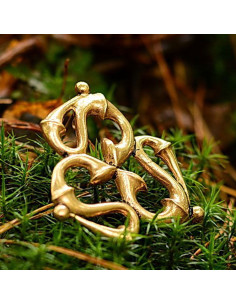 Fibula-brooch Roman Triquetra, 2nd century AD