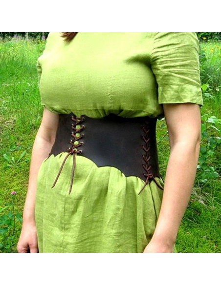 Women's Lace-up Medieval Bodice Wide...