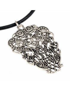Celtic pendant with entwined bird