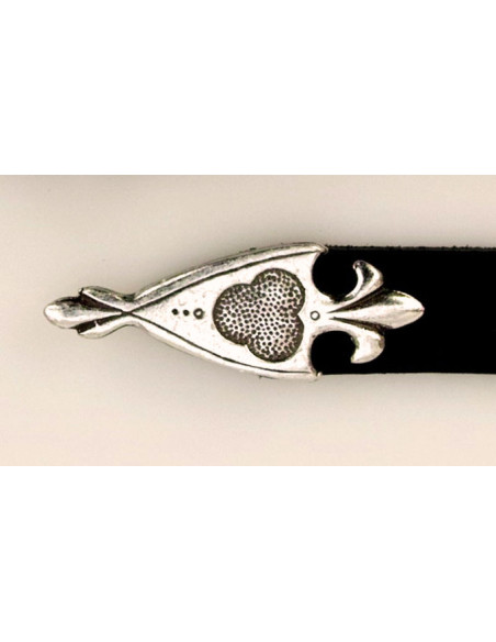 Medieval fleur-de-lis belt with...
