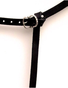 Medieval fleur-de-lis belt with double buckle, 13th-15th... 2