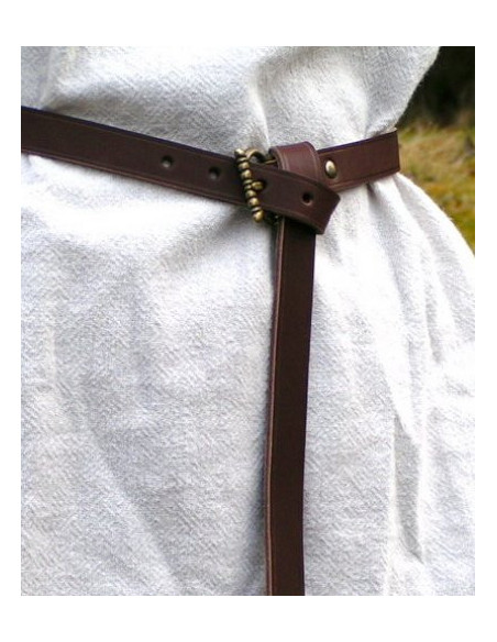 Medieval long flower belt with double...