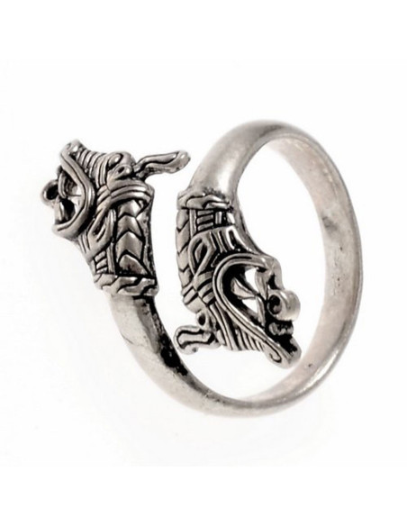 Hedeby Dragon Head Viking Ring Hedeby Dragon Head Viking Ring