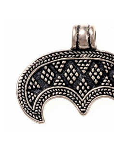 Viking Slavic Lunula Charm Amulet Pendant 2