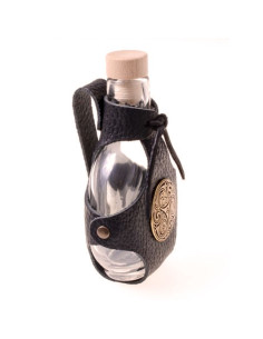 Glass bottle with baldric for ointments and magic... 2