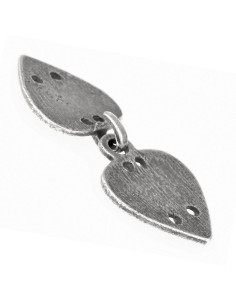 Closure heart-fleur de lis Medieval and Renaissance dress... 2