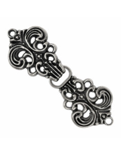 Floral closure Medieval and Renaissance dress or cape